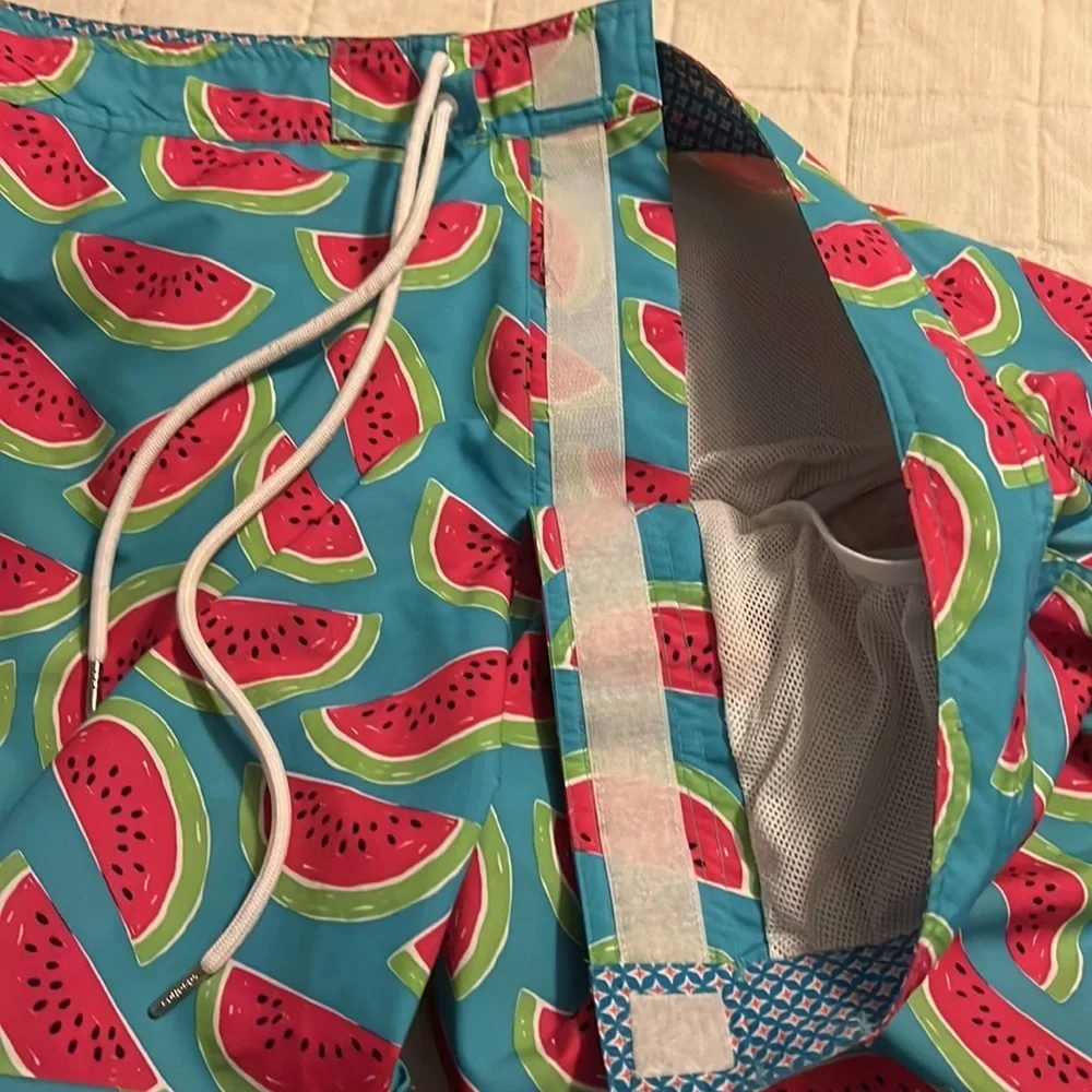 Bonobos Watermelon Print Swim Trunks Size 36